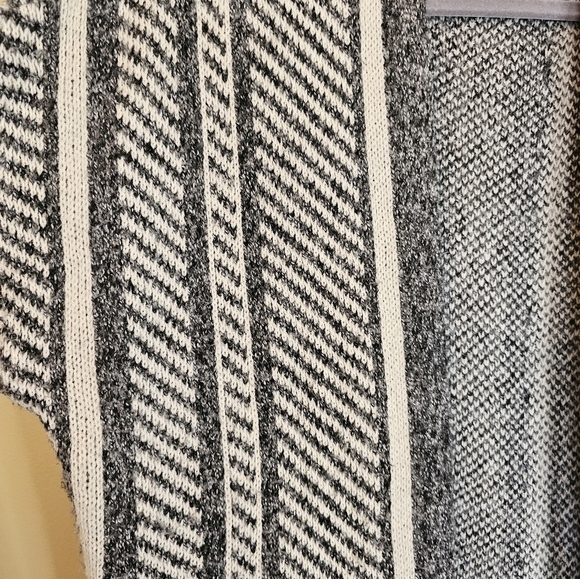 Debut Striped long line cardigan duster Size Medium/Large - Picture 5 of 10